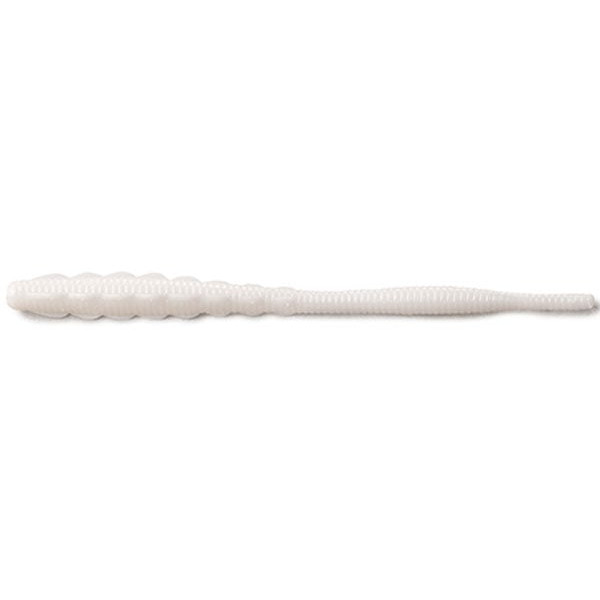 Silicone FishUP Scaly 2.8" Cheese Flavor #009 - White (10 pcs/pack)
