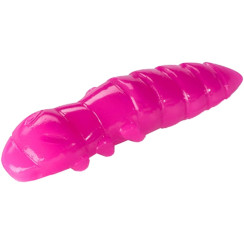 Silicone FishUP Pupa 1.2" Cheese Flavor #112 - Hot Pink (10 pcs/pack)