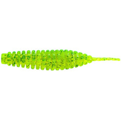 Силікон FishUP Tanta 3.5" #026 - Flo Chartreuse/Green (5шт/уп)