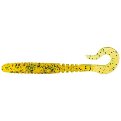 FishUP Vipo 2.8" Silicone #036 - Caramel/Green & Black (9 pcs/pack)