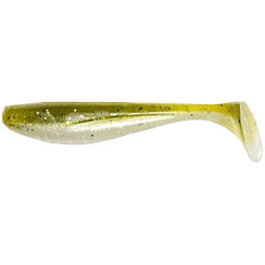Silicone FishUP Wizzle Shad 3" #202 - Green Pumpkin/Pearl (8pcs/pack)
