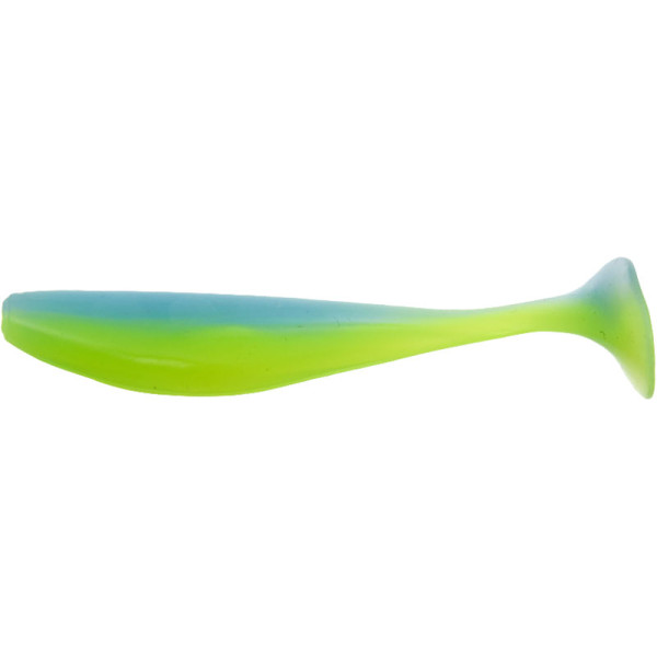 Силікон FishUP Wizzle Shad 3" #206 - Sky/Chartreuse (8шт/уп)