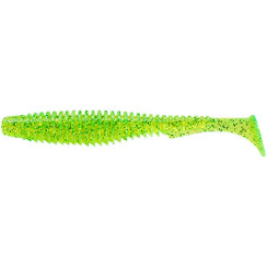 Силікон FishUP U-Shad 3.5" #026 - Flo Chartreuse/Green (8шт/уп)