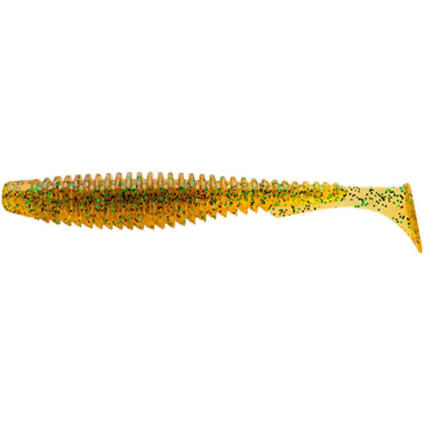 Силікон FishUP U-Shad 3.5" #036 - Caramel/Green & Black (8шт/уп)