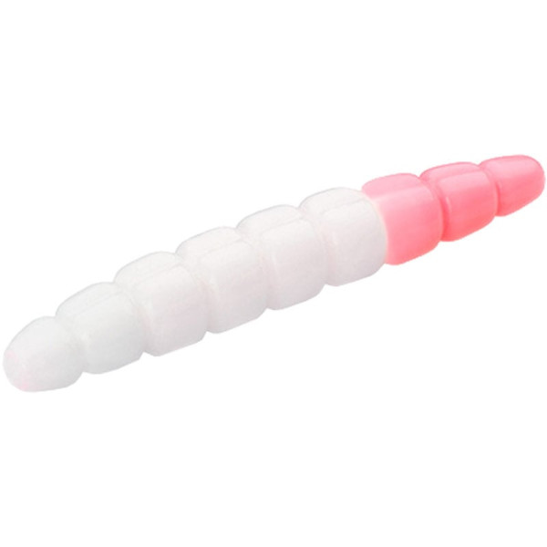 FishUP Morio 1.2" Cheese Taste Silicone Mold #132 White/Bubble Gum (12 pcs/pack)