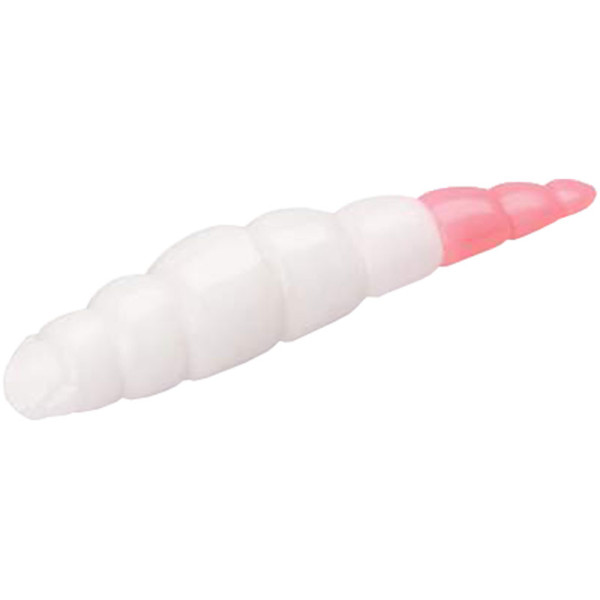 Silicone FishUP Yochu 1.7" Cheese Taste #132 White/Bubble Gum (8pcs/pack)