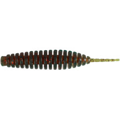 Силикон FishUP Tanta 2.5" #019 - Motor Oil/Red (8шт/уп)