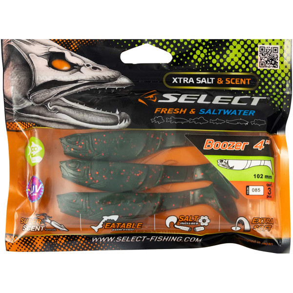 Select Boozer Silicone 4" Col. 085 (3 pcs/pack)