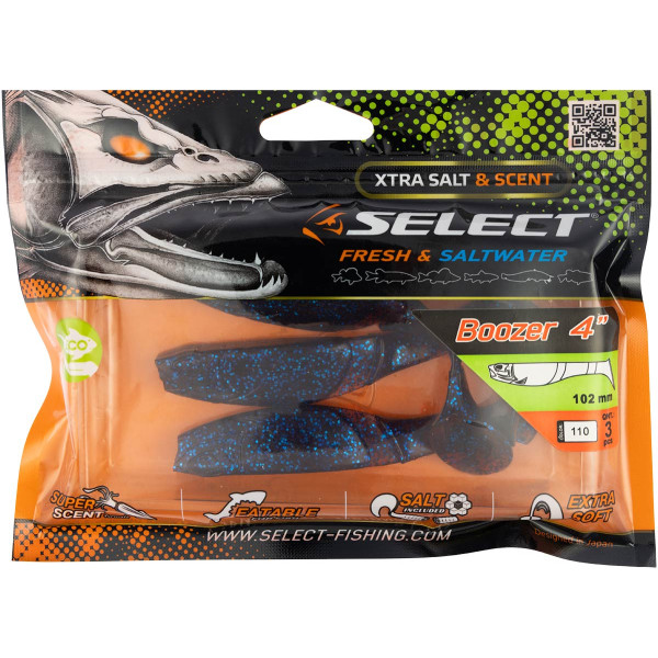 Силікон Select Boozer 4" col.110 (3 шт/упак)