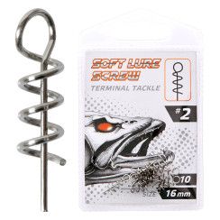 Штопор для силікону Select Soft Lure Screw #2/0 42mm (3 шт/уп.)