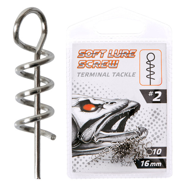 Штопор для силикона Select Soft Lure Screw #2/0 42mm (3 шт/уп.)