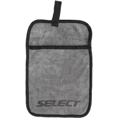 Полотенце Select MFTP с карманом 20x30cm ц:gray