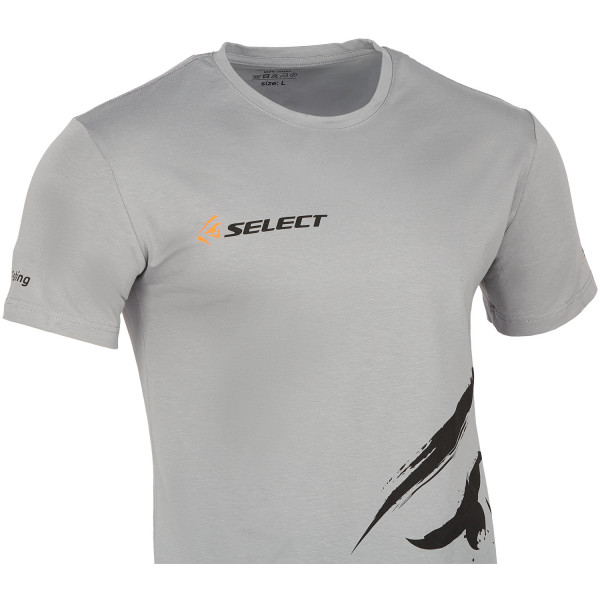Футболка Select Fish Logo 2XL ц:gray