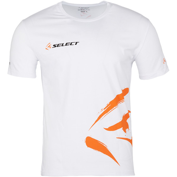 T-shirt Select Fish Logo M ts:white