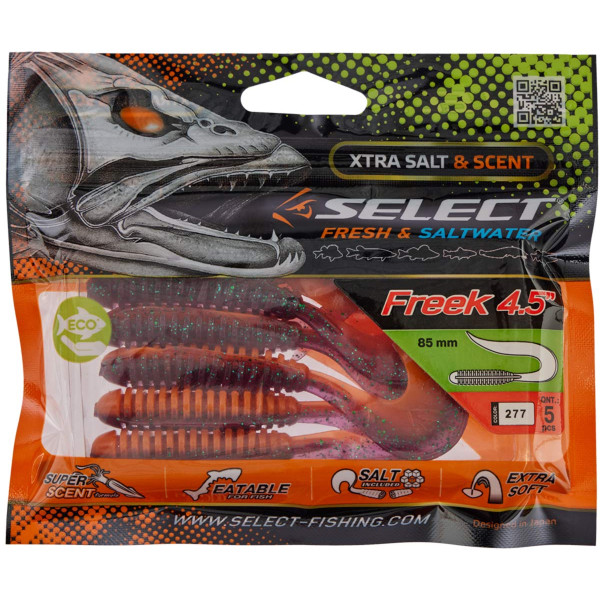 Силікон Select Freek 4.5" #277 (5 шт/уп)