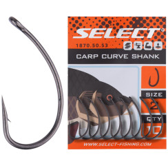 Крючок Select Carp Curve Shank 8, 10 шт/уп