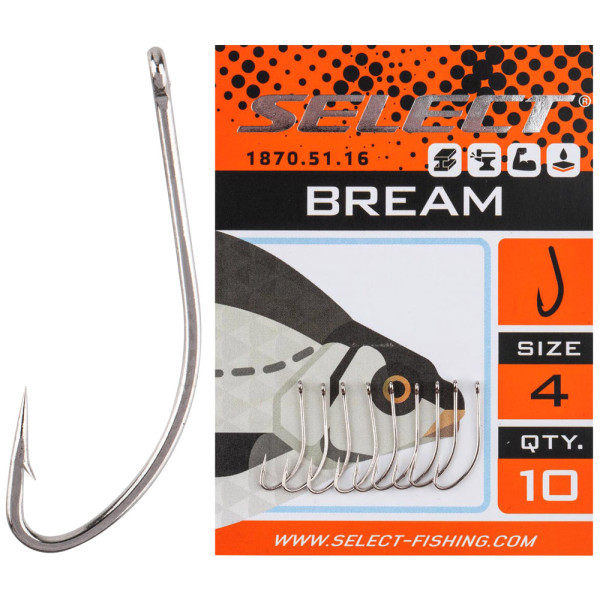 Крючок Select Bream 10,10 шт/уп