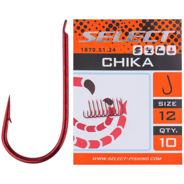 Select Chika #8 Hook (10 pcs/pack)
