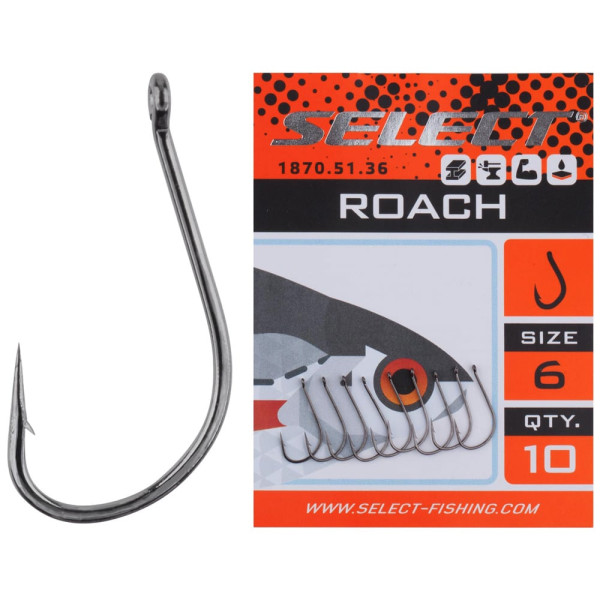 Select Roach Hook #16 (10 pcs/pack)