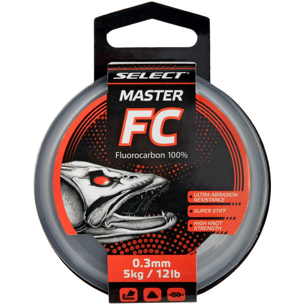 Select Master FC Fluorocarbon 20m 0.30mm 12lb/5.0kg