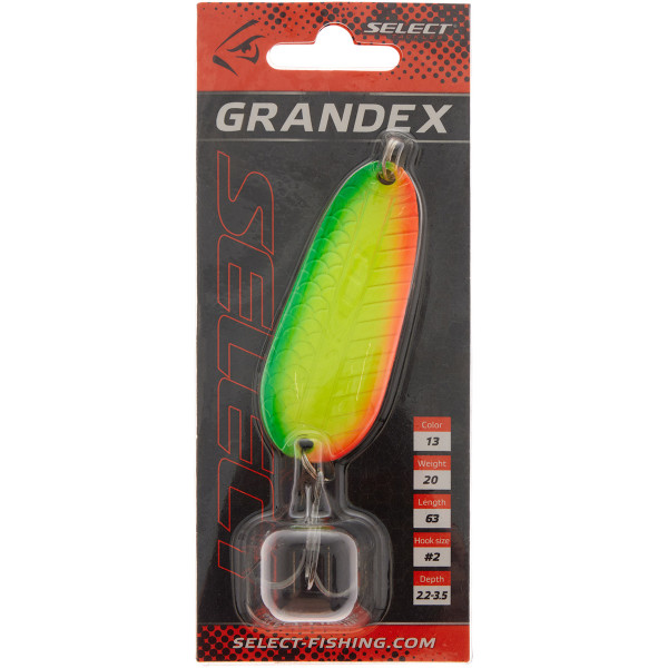Блесна Select Grandex 20.0g 63mm #13