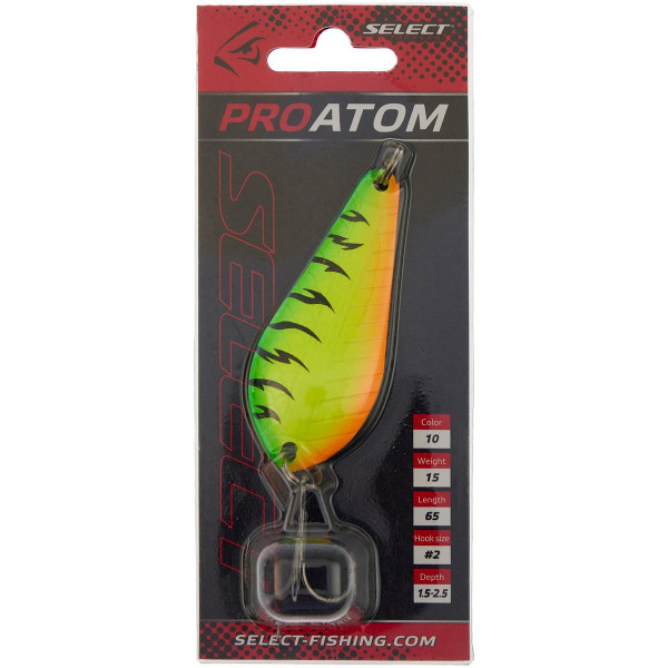 Spinner Select ProAtom 15.0g 65mm #10