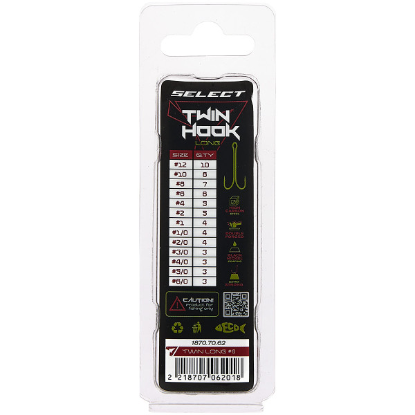 Select TWH-22L #1 Double (4 pcs/pack)