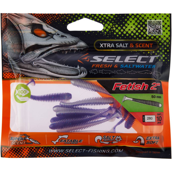 Select Fetish Silicone 2" #280 (10 pcs/pack)