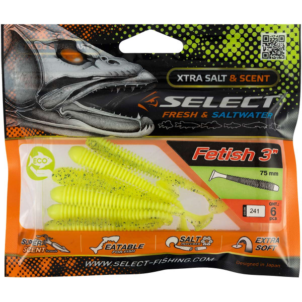 Select Fetish Silicone 3" #241 (6 pcs/pack)