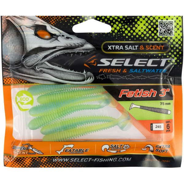 Select Fetish Silicone 3" #245 (6 pcs/pack)