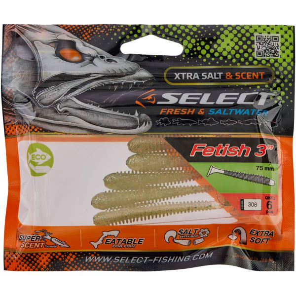 Select Fetish Silicone 3" #308 (6 pcs/pack)
