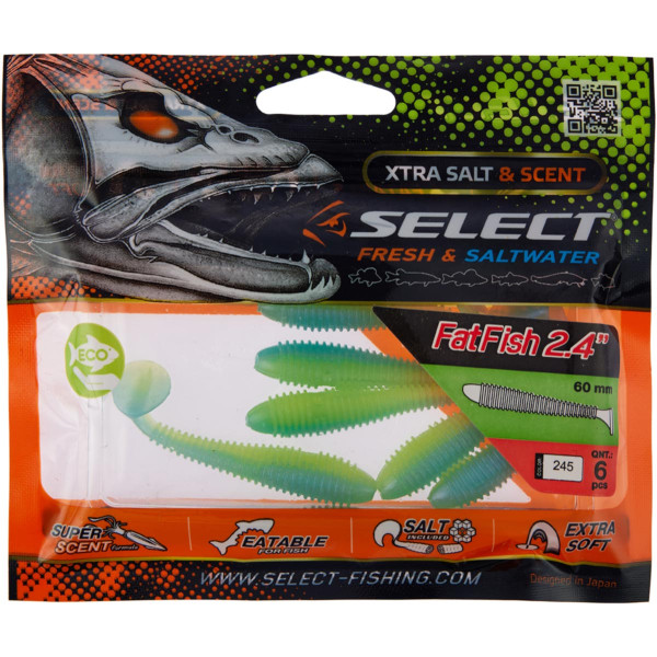 Силикон Select FatFish 2.4" #245 (6 шт/уп)