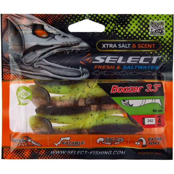 Select Boozer Silicone 3.3" #242 (4 pcs/pack)