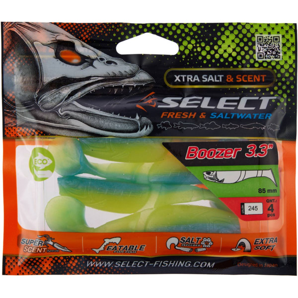 Select Boozer Silicone 3.3" #245 (4 pcs/pack)