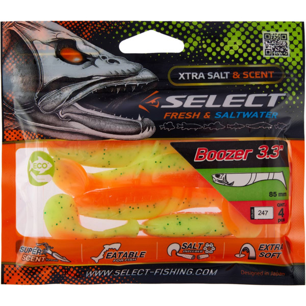 Select Boozer Silicone 3.3" #247 (4 pcs/pack)