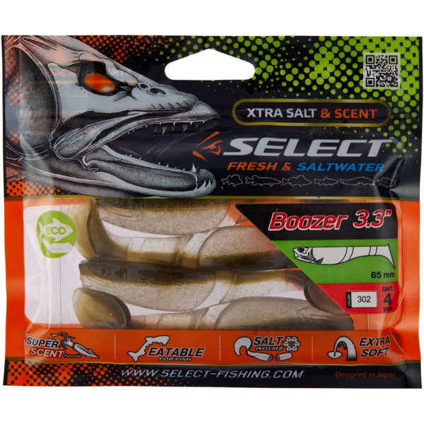 Select Boozer Silicone 3.3" #302 (4 pcs/pack)
