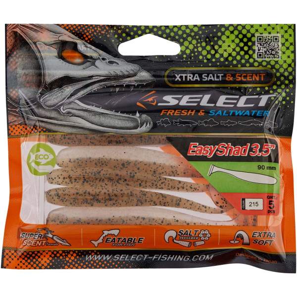 Силікон Select Easy Shad 3.5" #215 (5 шт/уп)