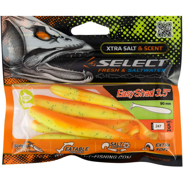 Силікон Select Easy Shad 3.5" #247 (5 шт/уп)