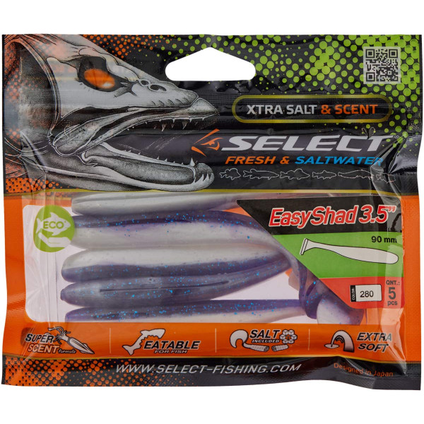 Силікон Select Easy Shad 3.5" #280 (5 шт/уп)