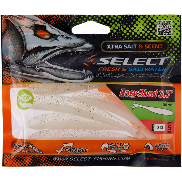 Select Easy Shad 3.5" Silicone #313 (5 pcs/pack)