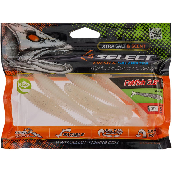 Silicone Select FatFish 3.8" #313 (5 pcs/pack)