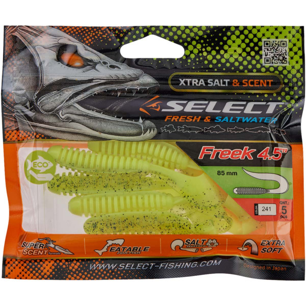 Silicone Select Freek 4.5" #241 (5 pcs/pack)