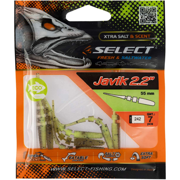 Silicone Select Javik 2.2" #242 (7 pcs/pack)