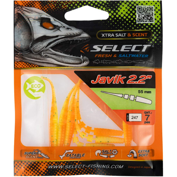 Силікон Select Javik 2.2" #247 (7 шт/уп)