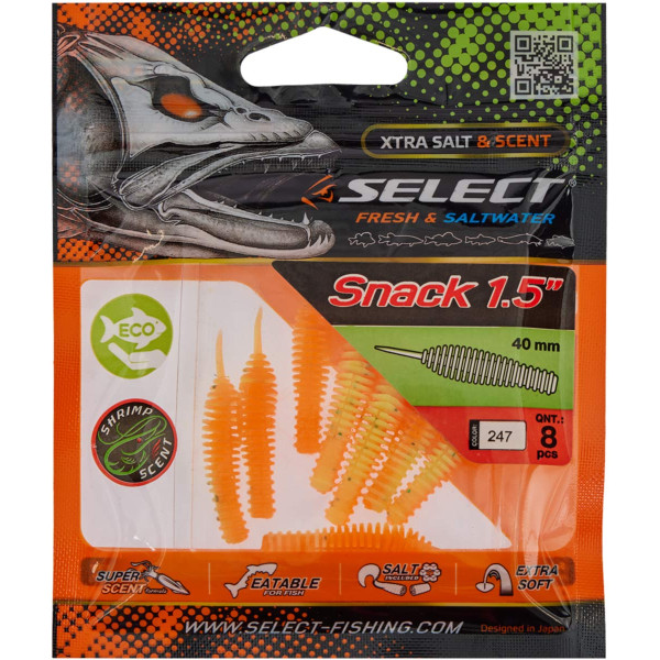 Силікон Select Snack 1.5" #247 (8 шт/уп)
