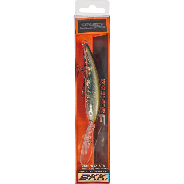 Wobbler Select Basher 110F 110mm 23.0g S49 (max 6.0m)