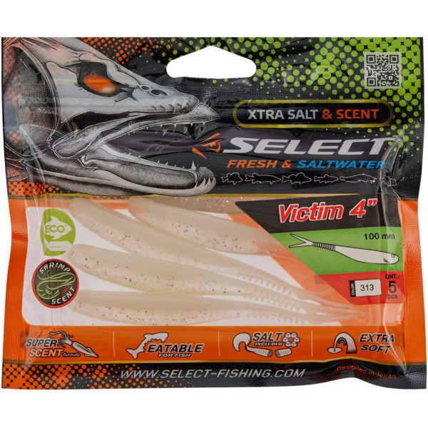 Silicone Select Victim V-Tail 4" #313 (5 pcs/pack)