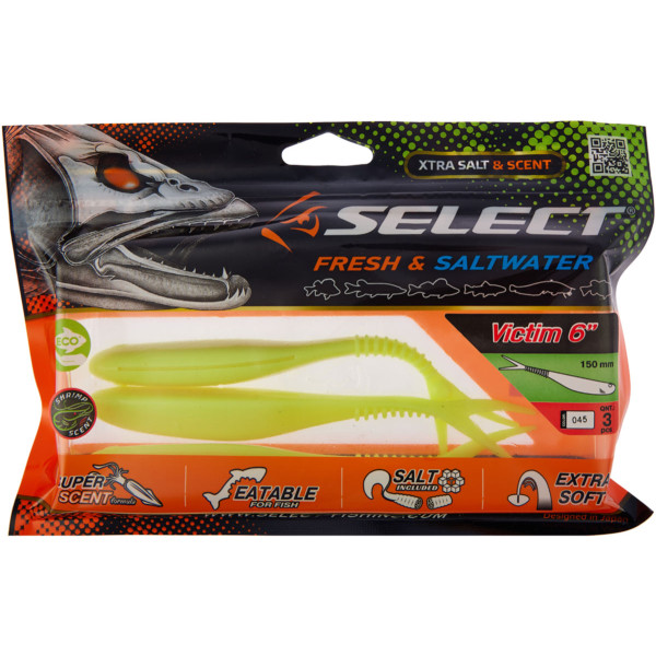 Силикон Select Victim V-Tail 6" #045 (3 шт/уп)