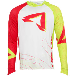 Raglan Select Hooded Jersey XL Red/Green