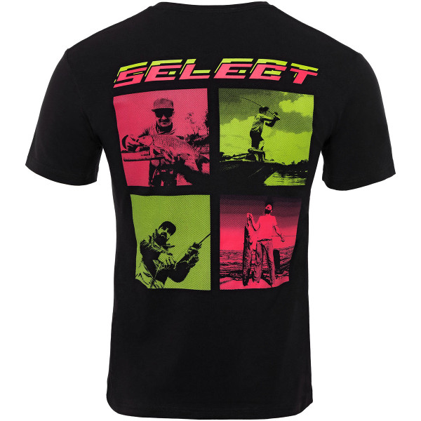 Футболка Select T-Shirt Fisherman XL Black